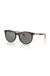 Dětské sluneční brýle Ray-Ban oranžová barva, 0RJ9082S