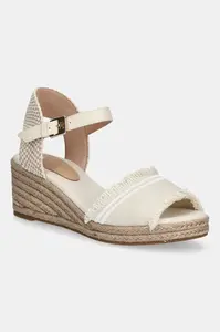Tommy Hilfiger  Sandále  FRINGE CANVAS MEDIUM WEDGE