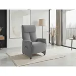 Sit & More RELAXAČNÍ KŘESLO, textil, antracitová