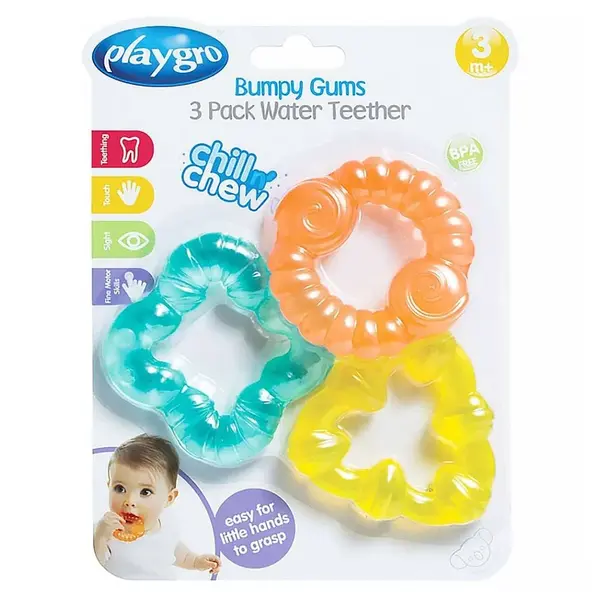 PLAYGRO Sada chladivých kousátek 3 ks