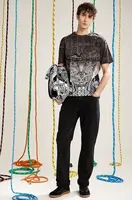 Bavlněné tričko Medicine šedá barva