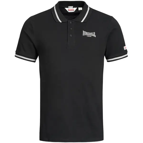 Pánské polo Lonsdale 113923-Black