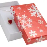 JK Box Vánoční dárková krabička na náušnice XR-6/A7/A1