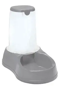 Miska se zásobníkem na krmivo 1,5kg protiskluzová  šedá Zolux