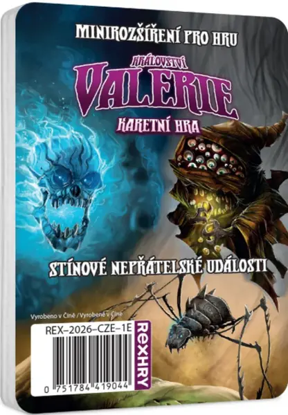 Království Valerie: Stínové nepřátelské události (minirozšíření)