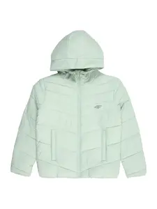 4F Junior Outdoorová bunda  mätová