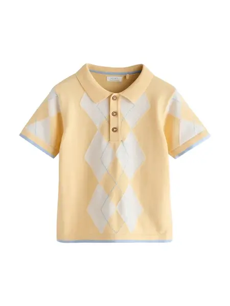 Next Sveter  žltá / biela