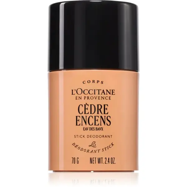 L’Occitane Cèdre Encens Stick Deodorant tuhý dezodorant 70 g