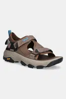 Sandály Teva Grandview Max Sandal pánské, hnědá barva, 1164770