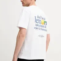 Bavlněné tričko Pepe Jeans pánské, bílá barva, PM509958