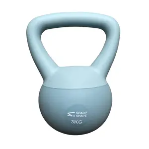 SharpShape Soft kettlebell 3 kg zelený