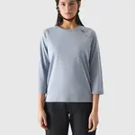 Women's Cycling Quick-Drying Long Sleeve T-Shirt 4F - Blue