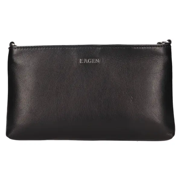 Menší dámská crossbody kabelka Lagen Polia - černá