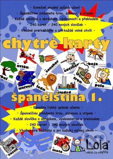 Chytré karty: Španělština - Slovíčka 1