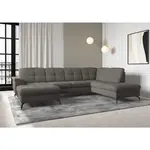 Sit & More SEDACÍ SOUPRAVA, textil, barvy grafitu