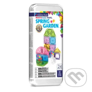 Magnetická stavebnica microMAGS Spring Garden Travel Set 24 dielov - hra z kategorie Stavebnice