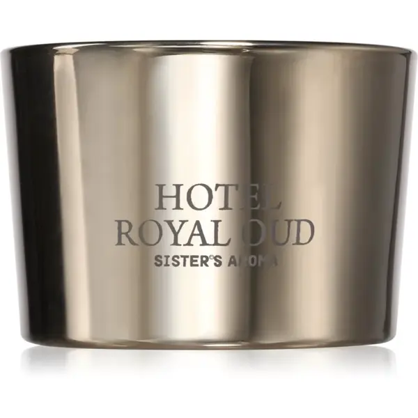 Sister's Aroma Hotel Royal Oud vonná sviečka 150 g