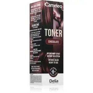 Delia Cosmetics Cameleo Toner farebný toner na vlasy odtieň Chocolate 75 ml
