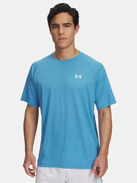 Pánské tričko Under Armour UA Tech Textured SS-BLU - Pánské