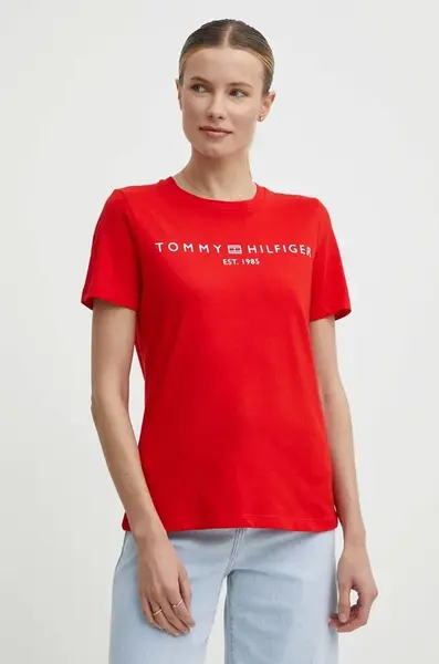 Tommy Hilfiger tričko dámské bavlněné
