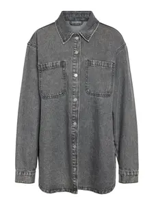 Noisy may Prechodná bunda 'NMALVA'  sivý denim