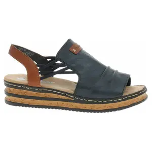 Dámské sandály Rieker 62962-14 blau 41