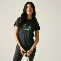 Dámské funkční tričko regatta fingal černá 40