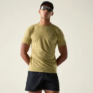 Pánské funkční tričko dare2b agile khaki l
