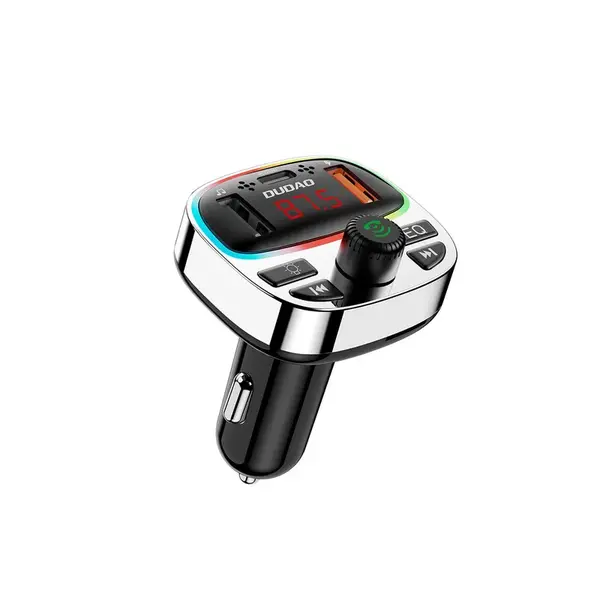 Dudao R2PRO+ Bluetooth vysílač, černo-stříbrný