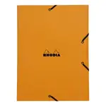 Chlopňové desky Rhodia 24x32cm Orange