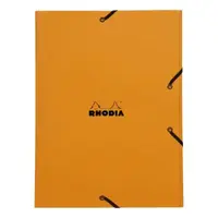 Chlopňové desky Rhodia 24x32cm Orange