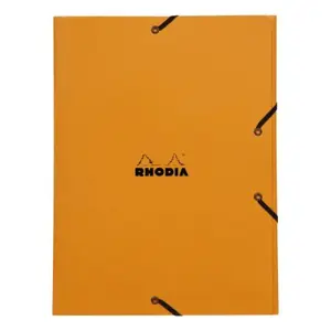 Chlopňové desky Rhodia 24x32cm Orange