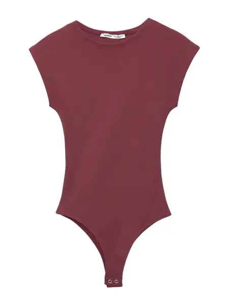 Pull&Bear Košeľové body  burgundská