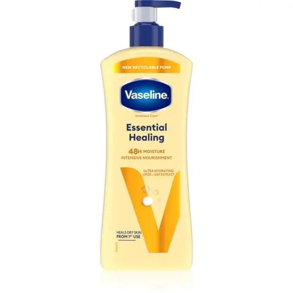 Vaseline Essential Healing hydratační tělové mléko 600 ml