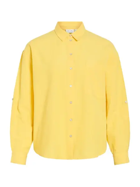 VILA Blúzka  žltá