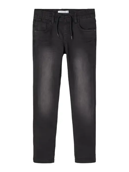 NAME IT Džínsy 'Robin'  čierny denim