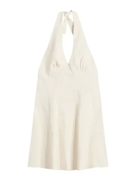 Bershka Šaty  svetlobéžová