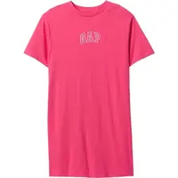 GAP V-FRCH LOGO Dámske šaty, ružová, veľkosť