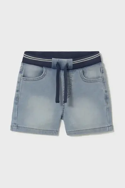 Dětské riflové kraťasy Mayoral soft denim jogger