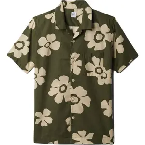 GAP DOBBY Dětská košile, khaki, velikost