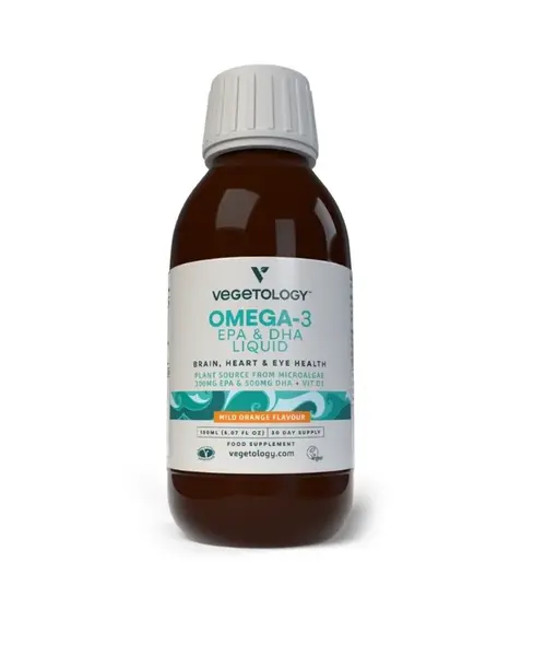 Vegetology OMEGA-3 Liquid EPA & DHA + vitamin D3 150 ml