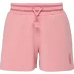 Lewro CHRISSIE Dievčenské pohodlné úpletové šortky, ružová, veľkosť 128-134