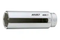 Hlavice - klíč na lambda sondy 22 mm, čtyřhran 1/2", dlouhá 92 mm - HAZET 4680-1