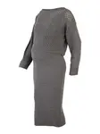 LOVE2WAIT Pletené šaty  sivá