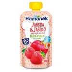 HAMÁNEK Jahoda s jablkom 6m+ 100 g