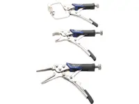 BGS Technic BGS 4499 Malé samosvorné upínací kleště Grip. Sada 3 dílů