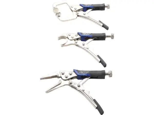 BGS Technic BGS 4499 Malé samosvorné upínací kleště Grip. Sada 3 dílů