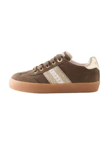 Baker by Ted Baker Tenisky  tmavohnedá / pastelovo zelená / ružová / biela