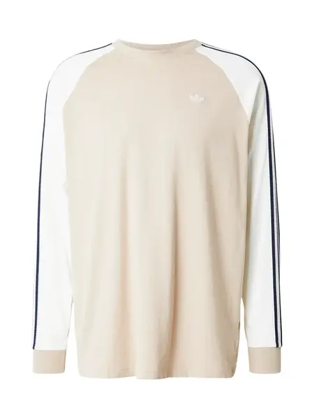 ADIDAS ORIGINALS Tričko 'CALI'  béžová / čierna / biela