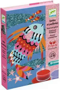 Pískování Duhové rybky